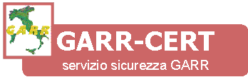 Gruppo per l'Armonizzazione delle Reti della Ricerca (GARR-CERT)